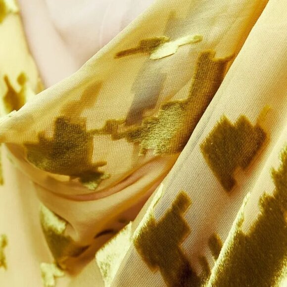 ZARA ZW COLLECTION VELVET MIDI DRESS - Picture 4 of 8